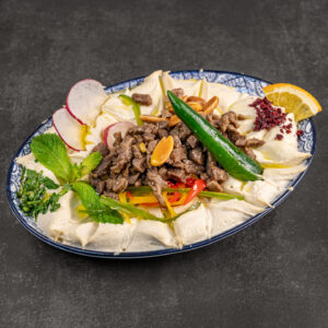 Hummus With Meat