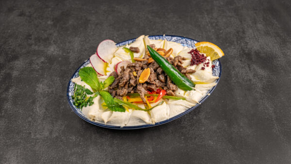 Hummus With Meat